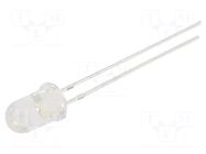 LED; yellow; 5mm; 750÷1120mcd; 30°; Front: convex; 1.8÷2.2VDC OPTOSUPPLY