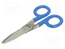 Scissors; for electricians; for cables; 150mm UNIOR