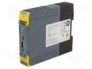 Module: safety relay; 24VDC; for DIN rail mounting; 3SK1; IP20 SIEMENS