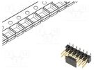 Pin header; pin strips; BERGSTIK; male; PIN: 14; vertical; 2.54mm Amphenol Communications Solutions