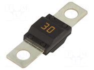 Fuse: fuse; 30A; 32VDC; automotive; 41mm; M5 screw; MIDI; copper LITTELFUSE