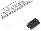 Micro-MaTch; socket; female; PIN: 6; SMT; on PCBs; Layout: 2x3 TE Connectivity