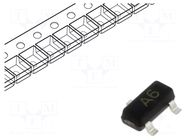 Diode: switching; SMD; 75V; 0.2A; 6ns; SOT23; Ufmax: 0.885V; Ifsm: 2A SMC DIODE SOLUTIONS