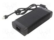 Power supply: switched-mode; 48VDC; 7.5A; 360W; 85÷264VAC; 95% MEAN WELL