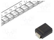 Diode: rectifying; SMD; 100V; 1A; SMB; Ufmax: 1.1V; Ir: 5uA; reel,tape SMC DIODE SOLUTIONS