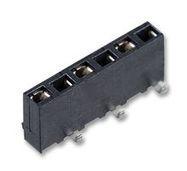 CONNECTOR, RCPT, 5POS, 1ROW, 2.54MM