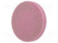Grindingstone; Ø: 70mm; aluminium oxide; plunger; 6mm PG PROFESSIONAL