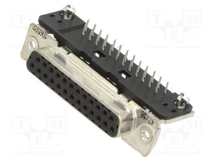 25P.HDP20 REC.ASSY. TE Connectivity 1-106507-2