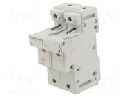 Fuse base; 14x51mm; for DIN rail mounting; 50A; Poles: 2 SCHNEIDER ELECTRIC