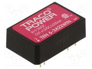 Converter: DC/DC; 6W; Uin: 9÷36V; Uout: 12VDC; Uout2: -12VDC; DIP24 TRACO POWER