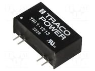 Converter: DC/DC; 1W; Uin: 10.8÷13.2VDC; Uout: 15VDC; Iout: 68mA TRACO POWER