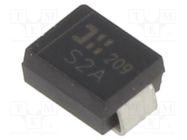 Diode: rectifying; SMD; 50V; 1.5A; SMB; Ufmax: 1.15V; Ifsm: 50A DIODES INCORPORATED