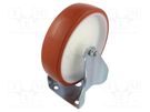 Transport wheel; Ø: 200mm; H: 238mm; rigid,with mounting plate COLSON