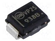 Diode: Zener; 3W; 36V; SMD; reel,tape; SMB; single diode ONSEMI
