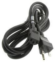 POWER CORD NEMA6-15P/IEC, 9FT 10", 10A BLACK