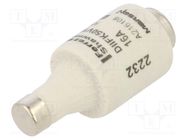 Fuse: fuse; gG; 16A; 500VAC; 500VDC; industrial; DII 