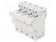 Fuse base; 14x51mm; for DIN rail mounting; 50A; Poles: 3+N SCHNEIDER ELECTRIC