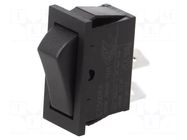 ROCKER; 16A/250VAC; Leads: connectors; 6.3x0.8mm BULGIN