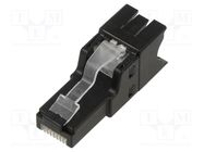 Connector: RJ45; plug; PIN: 8; Cat: 6a; Layout: 8p8c; 26AWG÷22AWG PANDUIT