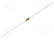 Diode: Zener; 500mW; 6.2V; reel,tape; DO35; single diode; Ir: 3uA NEXPERIA