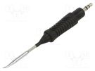 Tip; bent conical; 0.5mm; for  soldering iron; 40W WELLER
