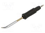 Tip; bent conical; 1.6mm; for  soldering iron WELLER