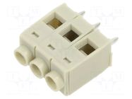 Connector: PCB terminal block; terminal; angled 90°; on PCBs XINYA