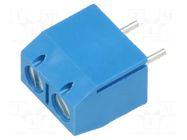 Connector: PCB terminal block; terminal; angled 90°; on PCBs XINYA