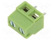 Connector: PCB terminal block; terminal; angled 90°; on PCBs XINYA