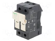 Fuse base; for DIN rail mounting; 125A; 690V; Poles: 1 SCHNEIDER ELECTRIC