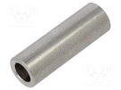 Spacer sleeve; 30mm; cylindrical; stainless steel; Out.diam: 10mm DREMEC