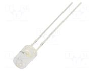 CRLED; white warm; 5mm; 1560mcd; 100°; Front: flat; 5.5÷20VDC; 320mW OPTOSUPPLY