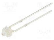 LED; 1.8mm; orange; 1500÷2000mcd; 15°; Front: convex; 1.9÷2.4V; THT OPTOSUPPLY