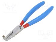 Pliers; for circlip; internal; 40÷100mm; Pliers len: 220mm UNIOR