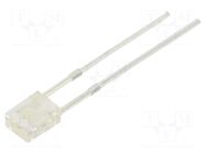 LED; yellow; rectangular; 2x3.2x4.15mm; 120÷180mcd; 120°; 5mA OPTOSUPPLY