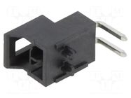 Connector: wire-board; socket; male; PIN: 2; Nano-Fit; angled; 2.5mm MOLEX