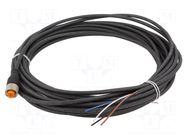 Cable: for sensors/automation; M12; PIN: 4; straight; 10m; plug LUMBERG AUTOMATION