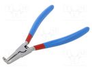 Pliers; for circlip; external; 40÷100mm; Pliers len: 220mm UNIOR