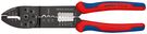 KNIPEX 97 32 240 Crimping Pliers with multi-component grips black lacquered 240 mm