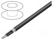 Wire: control cable; ÖLFLEX® ROBUST FD; 2x1mm2; black; stranded LAPP