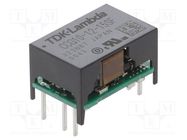 Converter: DC/DC; 10W; Uin: 4.5÷18V; Uout: 15VDC; Iout: 700mA; THT TDK-LAMBDA