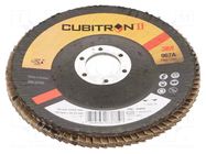 Flap grinding wheels; Ø: 125mm; Øhole: 22.23mm; Granularity: 80 3M