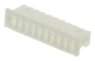 CONNECTOR HOUSING, RCPT, 10POS, 1.25MM