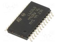 IC: driver; H-bridge; motor controller; SO24; 1.4A; Ch: 4; 100kHz STMicroelectronics