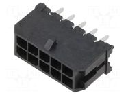 Connector: wire-board; socket; male; PIN: 10; Micro-Fit 3.0; 3mm MOLEX