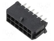 Connector: wire-board; socket; male; Micro-Fit 3.0; 3mm; PIN: 12 MOLEX