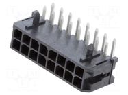 Connector: wire-board; socket; male; PIN: 16; Micro-Fit 3.0; THT MOLEX