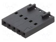 Connector: wire-wire/PCB; plug; female; PIN: 5; SL; for cable MOLEX