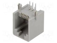 connector Modular Jack Hsg Assy 6Ckt MOLEX