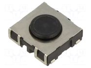 Microswitch TACT; SPST-NO; Pos: 2; 0.05A/42VDC; SMD; 1.8N; 4.7mm SCHURTER
